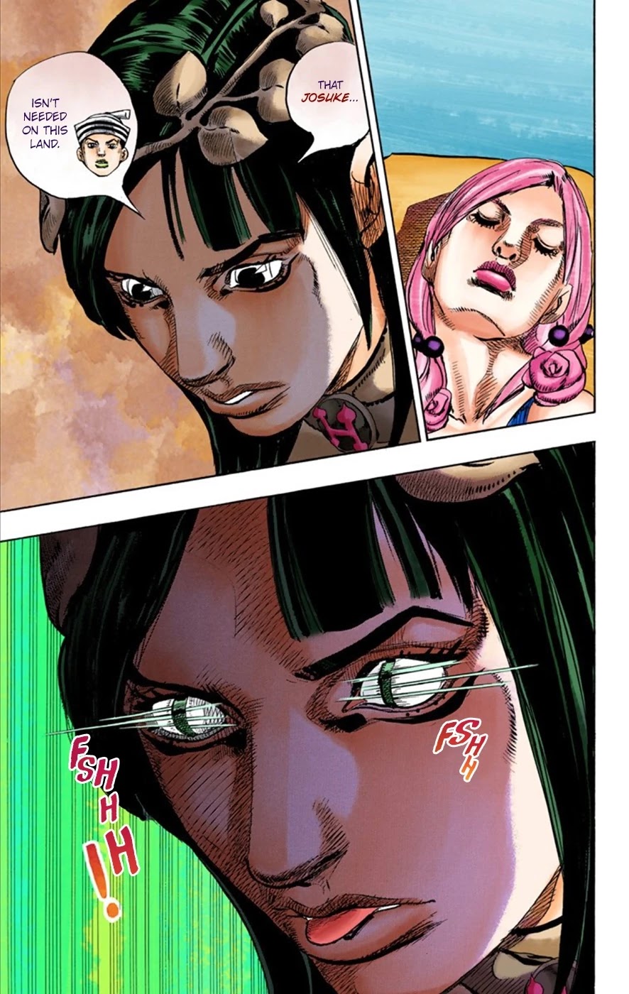 JoJo's Bizarre Adventure Part 8 - JoJolion (Official Colored) Chapter 26 page 20 - Chapter 26: Tsurugi Higashikata's Goal, and the Architect