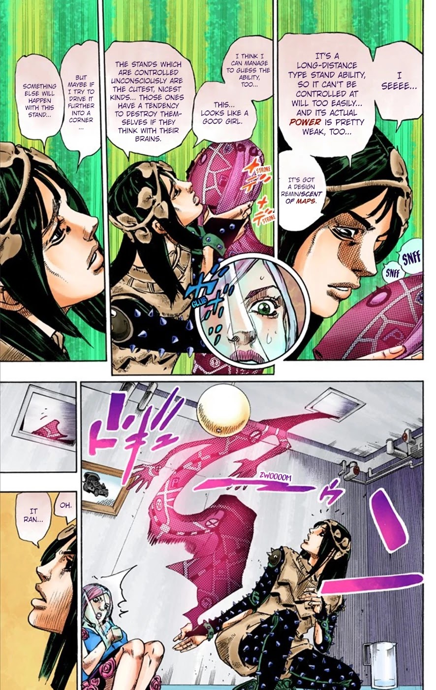 JoJo's Bizarre Adventure Part 8 - JoJolion (Official Colored) Chapter 26 page 29 - Chapter 26: Tsurugi Higashikata's Goal, and the Architect