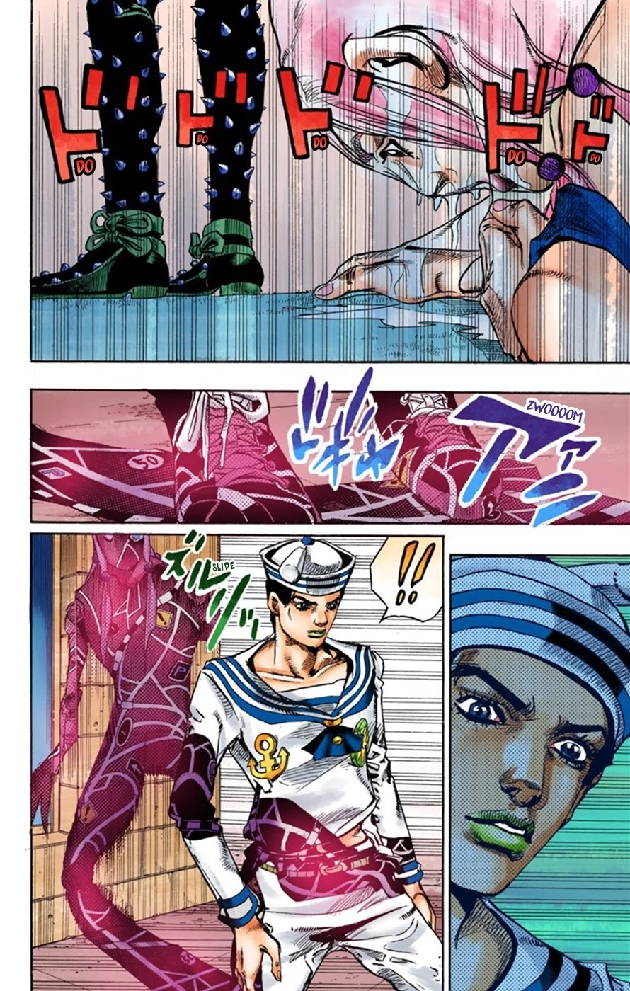 JoJo's Bizarre Adventure Part 8 - JoJolion (Official Colored) Chapter 26 page 30 - Chapter 26: Tsurugi Higashikata's Goal, and the Architect