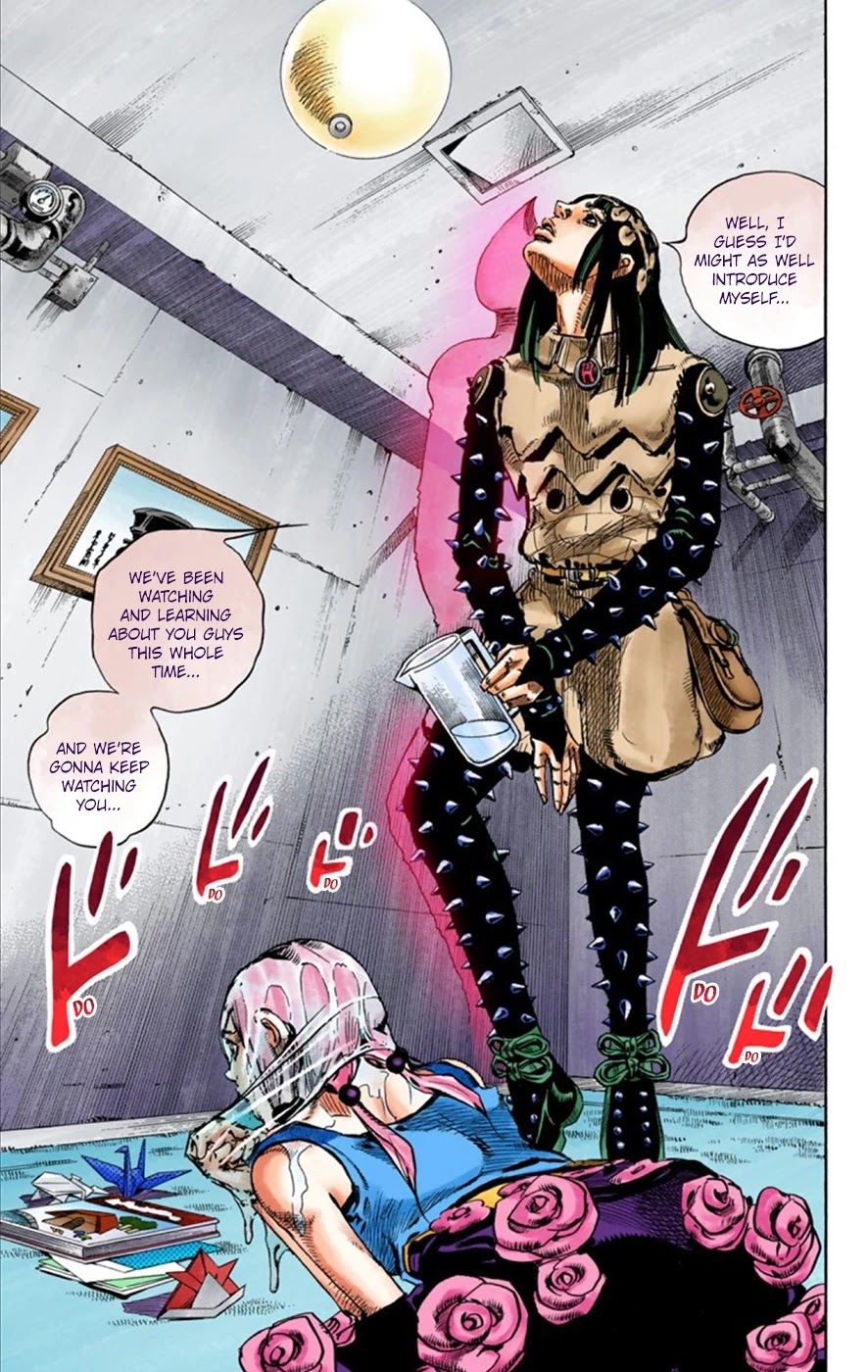 JoJo's Bizarre Adventure Part 8 - JoJolion (Official Colored) Chapter 26 page 33 - Chapter 26: Tsurugi Higashikata's Goal, and the Architect