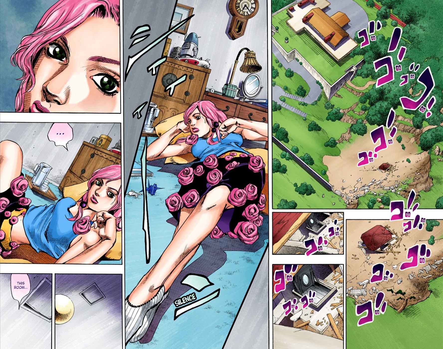 JoJo's Bizarre Adventure Part 8 - JoJolion (Official Colored) Chapter 26 page 4 - Chapter 26: Tsurugi Higashikata's Goal, and the Architect