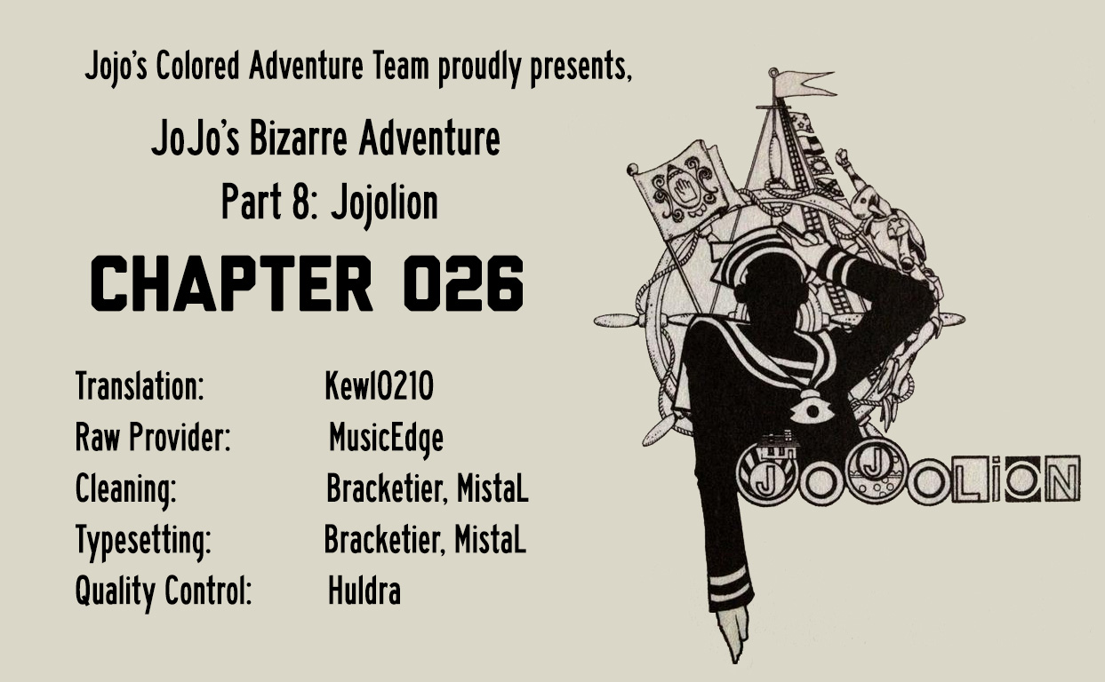 JoJo's Bizarre Adventure Part 8 - JoJolion (Official Colored) Chapter 26 page 41 - Chapter 26: Tsurugi Higashikata's Goal, and the Architect