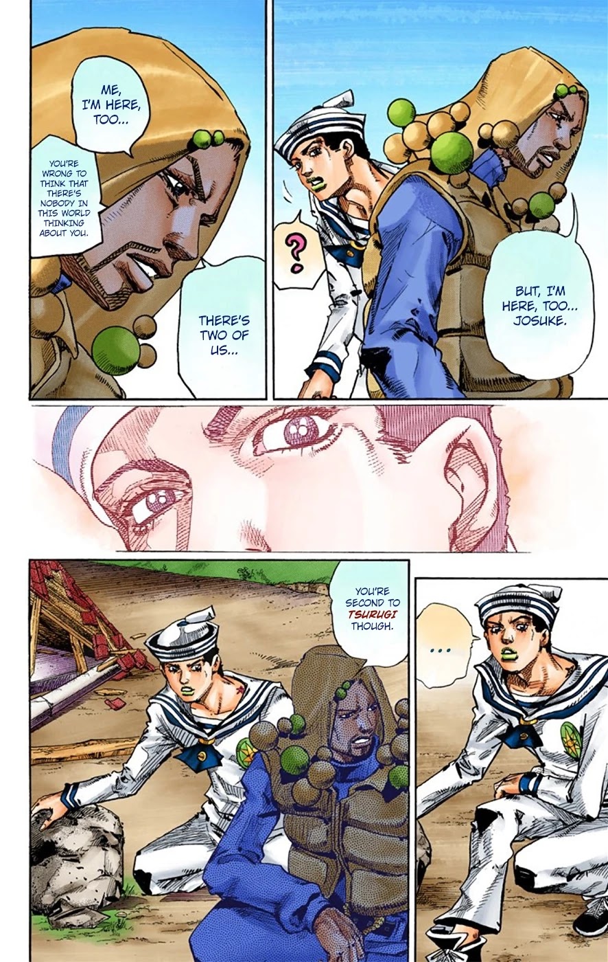 JoJo's Bizarre Adventure Part 8 - JoJolion (Official Colored) Chapter 28 page 20 - Chapter 28: Norisuke Higashikata, Tsurugi Higashikata, and Yotsuyu Yayagiyama Part 2