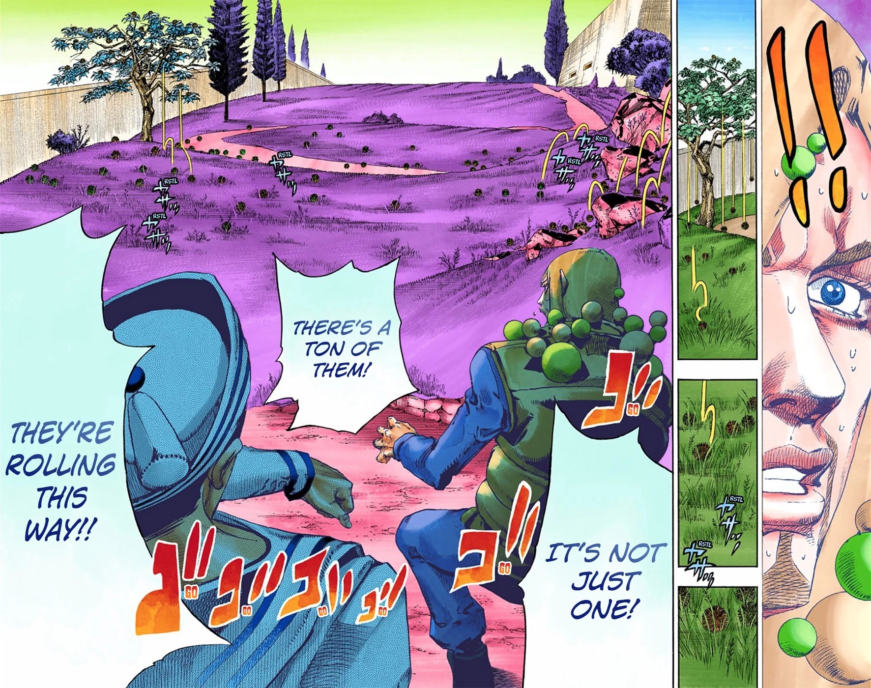 JoJo's Bizarre Adventure Part 8 - JoJolion (Official Colored) Chapter 28 page 28 - Chapter 28: Norisuke Higashikata, Tsurugi Higashikata, and Yotsuyu Yayagiyama Part 2