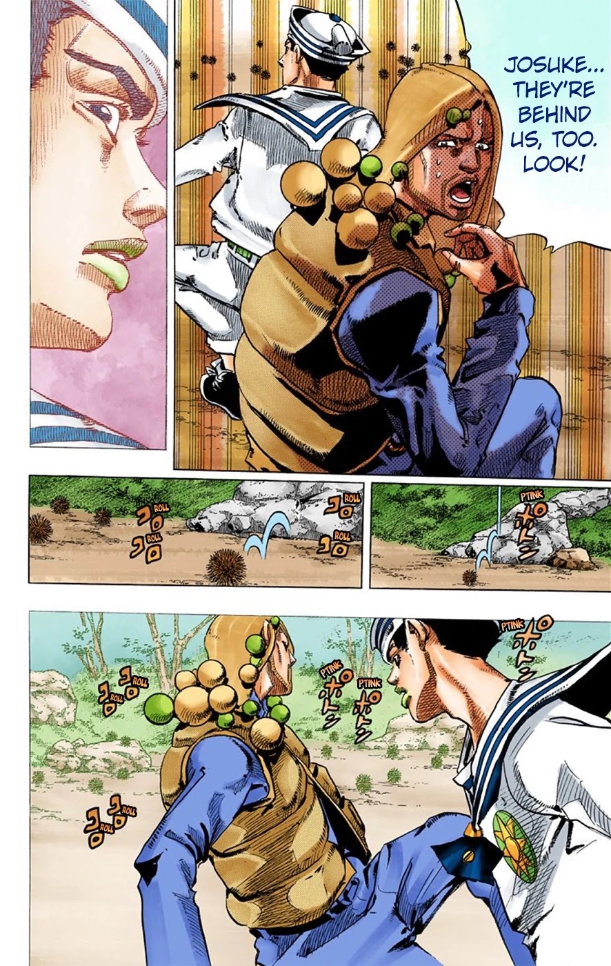 JoJo's Bizarre Adventure Part 8 - JoJolion (Official Colored) Chapter 28 page 29 - Chapter 28: Norisuke Higashikata, Tsurugi Higashikata, and Yotsuyu Yayagiyama Part 2