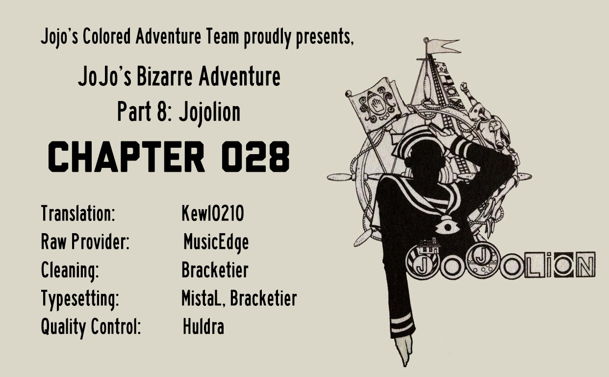 JoJo's Bizarre Adventure Part 8 - JoJolion (Official Colored) Chapter 28 page 36 - Chapter 28: Norisuke Higashikata, Tsurugi Higashikata, and Yotsuyu Yayagiyama Part 2