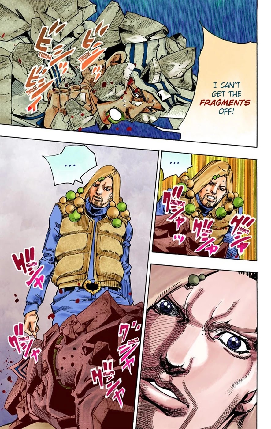 JoJo's Bizarre Adventure Part 8 - JoJolion (Official Colored) Chapter 28 page 6 - Chapter 28: Norisuke Higashikata, Tsurugi Higashikata, and Yotsuyu Yayagiyama Part 2
