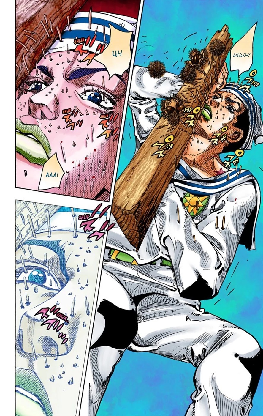 JoJo's Bizarre Adventure Part 8 - JoJolion (Official Colored) Chapter 29 page 10 - Chapter 29: Norisuke Higashikata, Tsurugi Higashikata, and Yotsuyu Yayagiyama Part 3