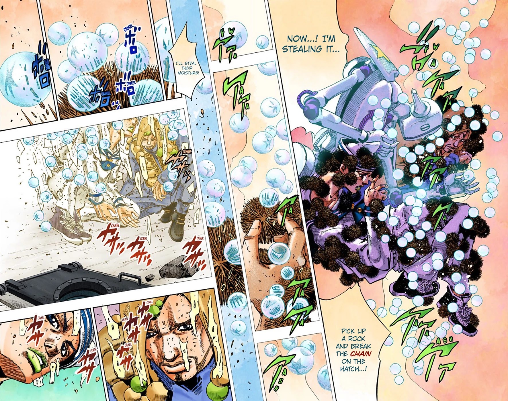 JoJo's Bizarre Adventure Part 8 - JoJolion (Official Colored) Chapter 29 page 19 - Chapter 29: Norisuke Higashikata, Tsurugi Higashikata, and Yotsuyu Yayagiyama Part 3
