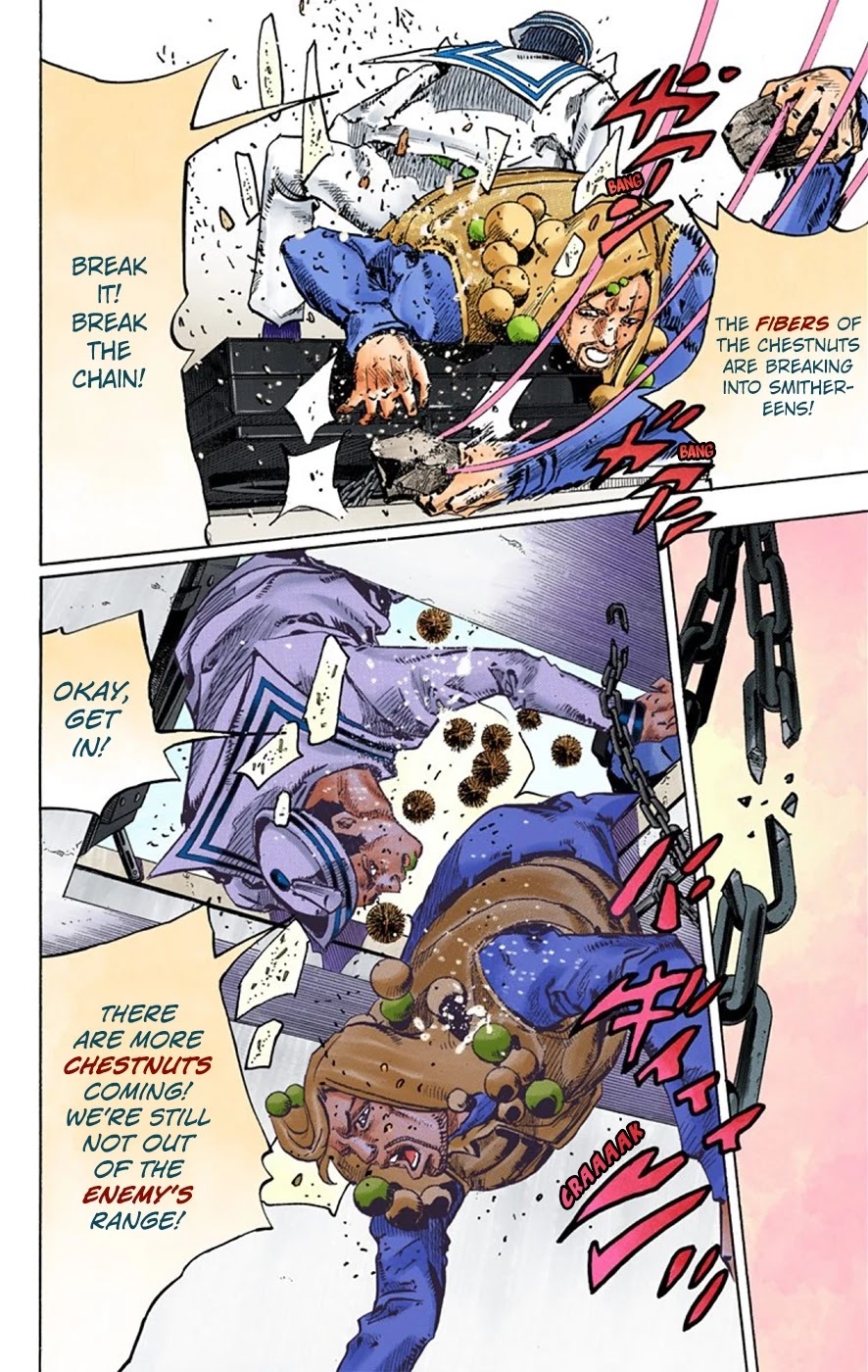 JoJo's Bizarre Adventure Part 8 - JoJolion (Official Colored) Chapter 29 page 20 - Chapter 29: Norisuke Higashikata, Tsurugi Higashikata, and Yotsuyu Yayagiyama Part 3
