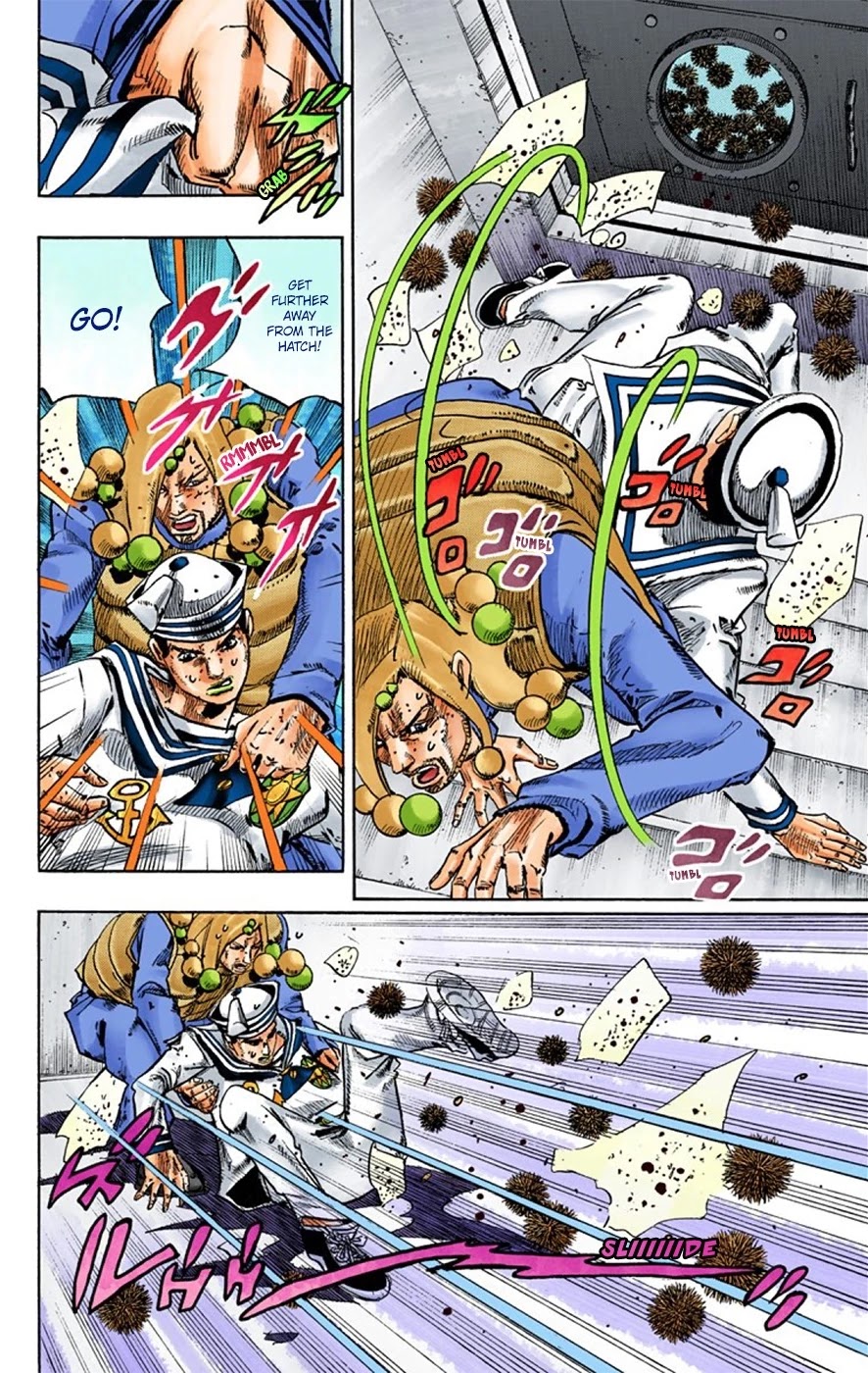 JoJo's Bizarre Adventure Part 8 - JoJolion (Official Colored) Chapter 29 page 22 - Chapter 29: Norisuke Higashikata, Tsurugi Higashikata, and Yotsuyu Yayagiyama Part 3