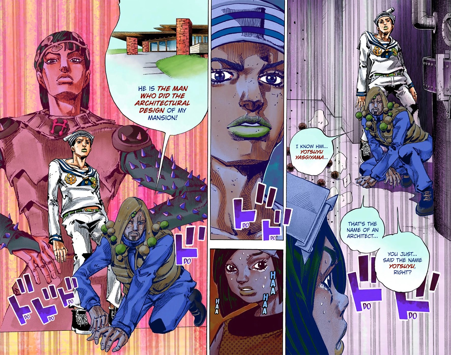 JoJo's Bizarre Adventure Part 8 - JoJolion (Official Colored) Chapter 29 page 26 - Chapter 29: Norisuke Higashikata, Tsurugi Higashikata, and Yotsuyu Yayagiyama Part 3
