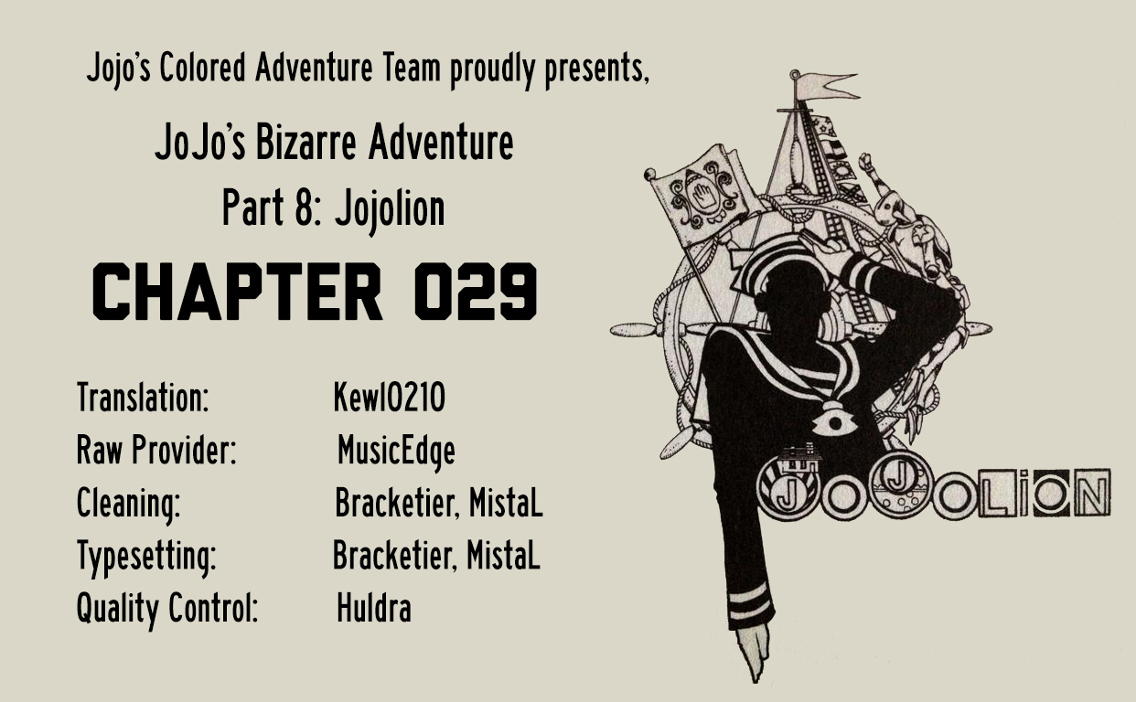 JoJo's Bizarre Adventure Part 8 - JoJolion (Official Colored) Chapter 29 page 27 - Chapter 29: Norisuke Higashikata, Tsurugi Higashikata, and Yotsuyu Yayagiyama Part 3