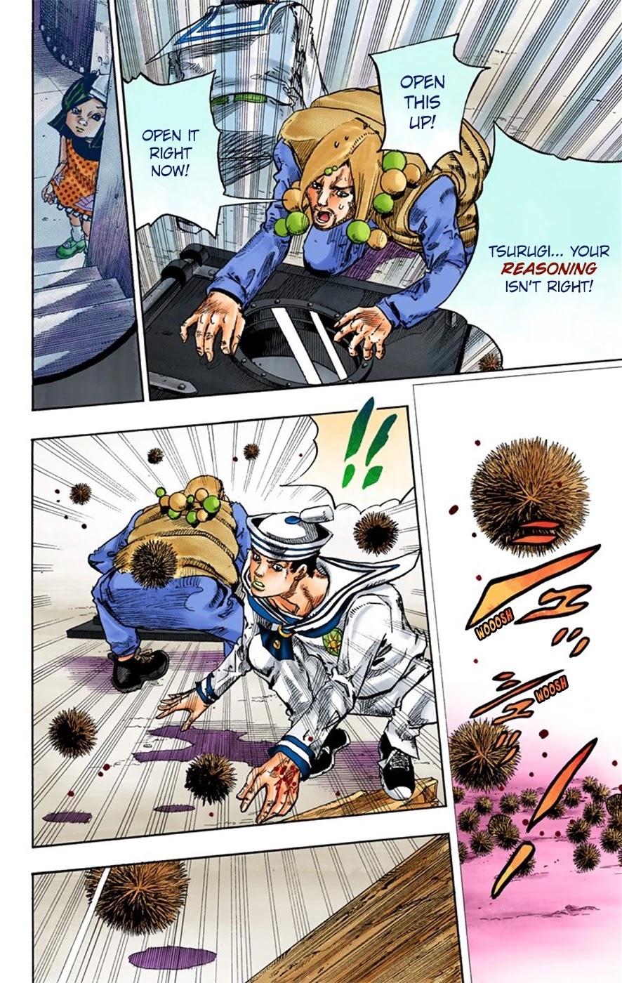 JoJo's Bizarre Adventure Part 8 - JoJolion (Official Colored) Chapter 29 page 8 - Chapter 29: Norisuke Higashikata, Tsurugi Higashikata, and Yotsuyu Yayagiyama Part 3