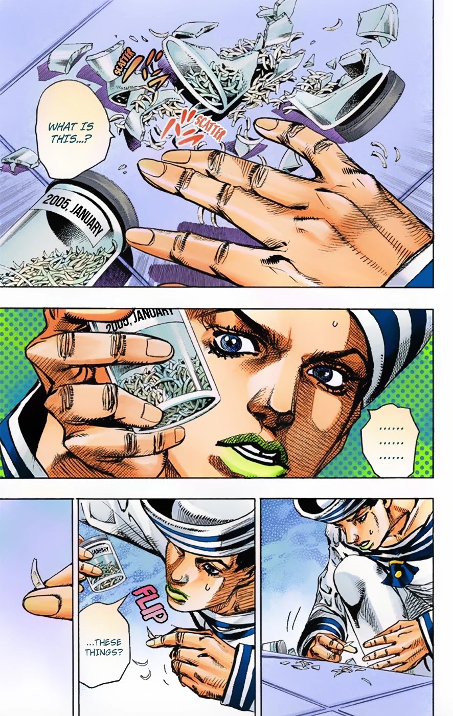 JoJo's Bizarre Adventure Part 8 - JoJolion (Official Colored) Chapter 3 page 19 - Chapter 3: Soft & Wet Part 2