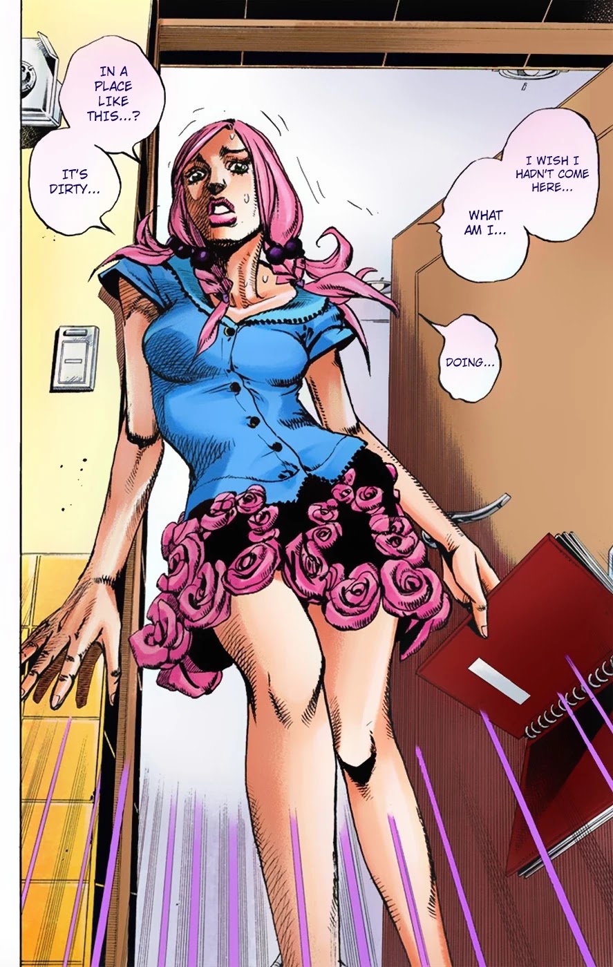 JoJo's Bizarre Adventure Part 8 - JoJolion (Official Colored) Chapter 3 page 22 - Chapter 3: Soft & Wet Part 2