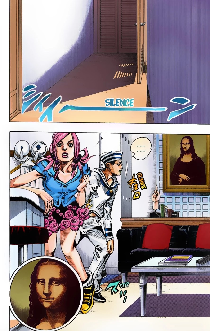 JoJo's Bizarre Adventure Part 8 - JoJolion (Official Colored) Chapter 3 page 4 - Chapter 3: Soft & Wet Part 2