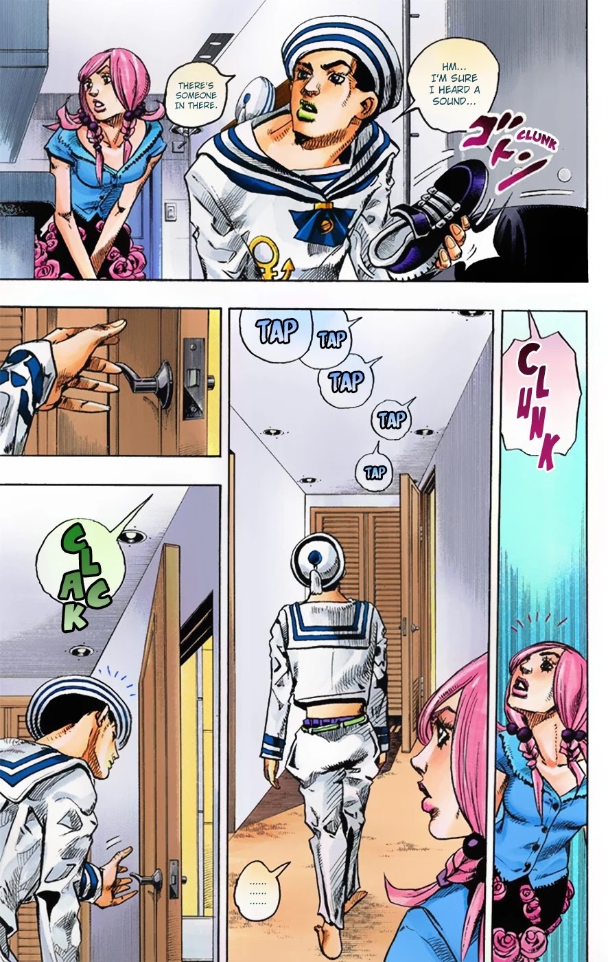 JoJo's Bizarre Adventure Part 8 - JoJolion (Official Colored) Chapter 3 page 5 - Chapter 3: Soft & Wet Part 2