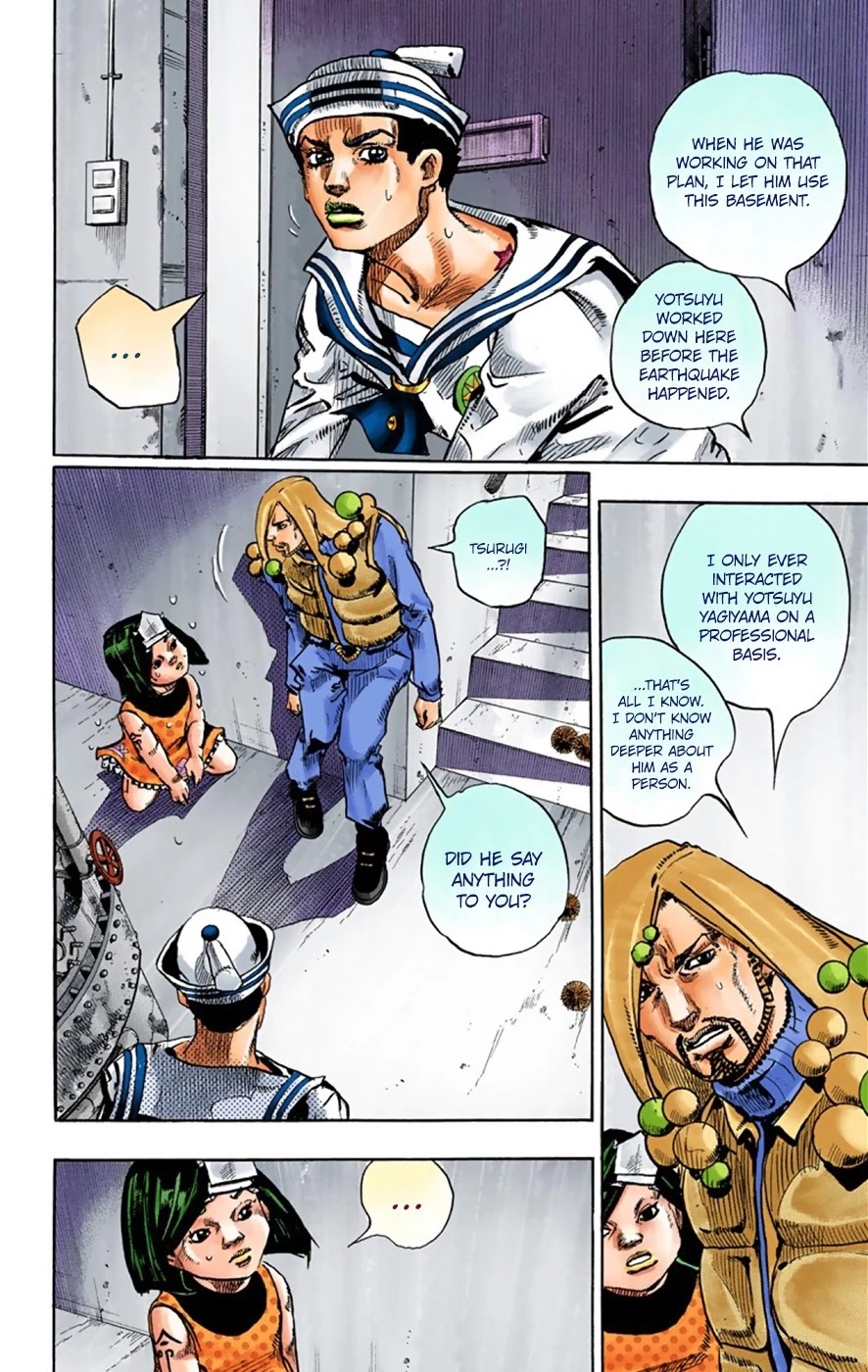 JoJo's Bizarre Adventure Part 8 - JoJolion (Official Colored) Chapter 30 page 11 - Chapter 30: King Nothing