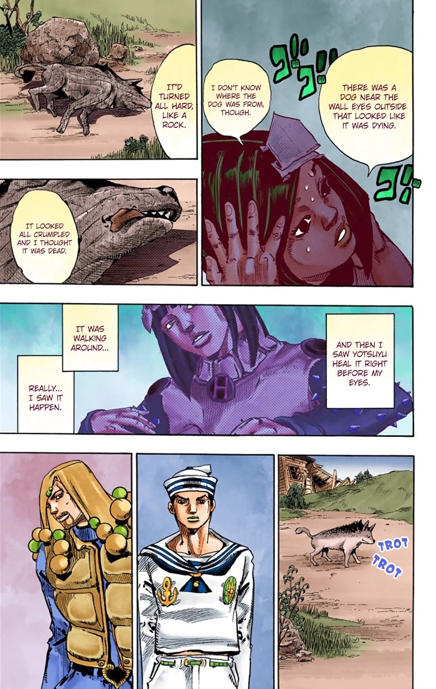 JoJo's Bizarre Adventure Part 8 - JoJolion (Official Colored) Chapter 30 page 12 - Chapter 30: King Nothing