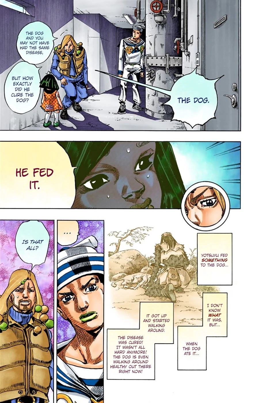 JoJo's Bizarre Adventure Part 8 - JoJolion (Official Colored) Chapter 30 page 14 - Chapter 30: King Nothing