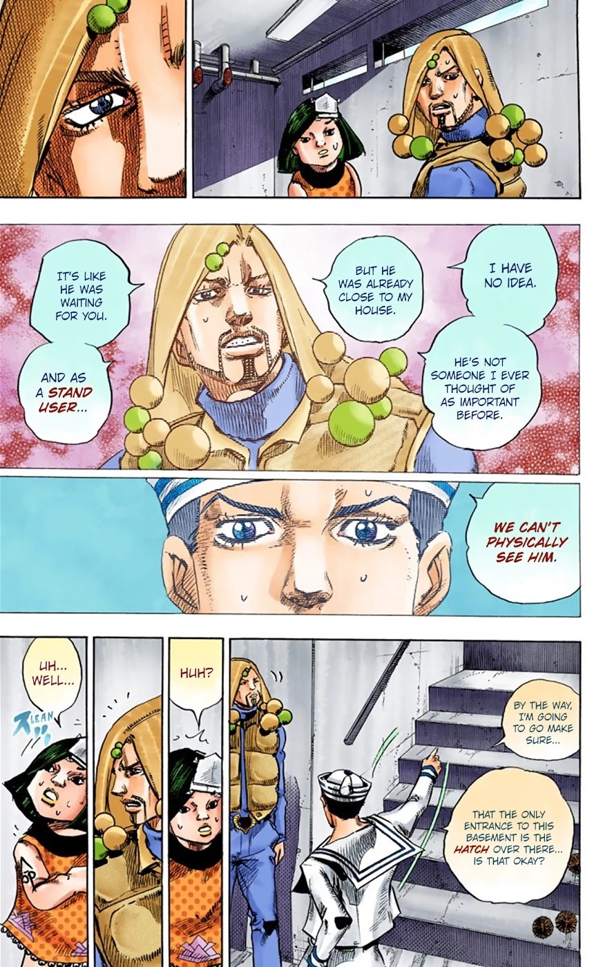 JoJo's Bizarre Adventure Part 8 - JoJolion (Official Colored) Chapter 30 page 16 - Chapter 30: King Nothing