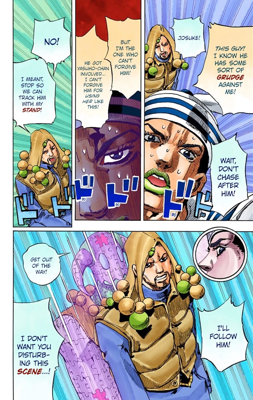JoJo's Bizarre Adventure Part 8 - JoJolion (Official Colored) Chapter 30 page 19 - Chapter 30: King Nothing