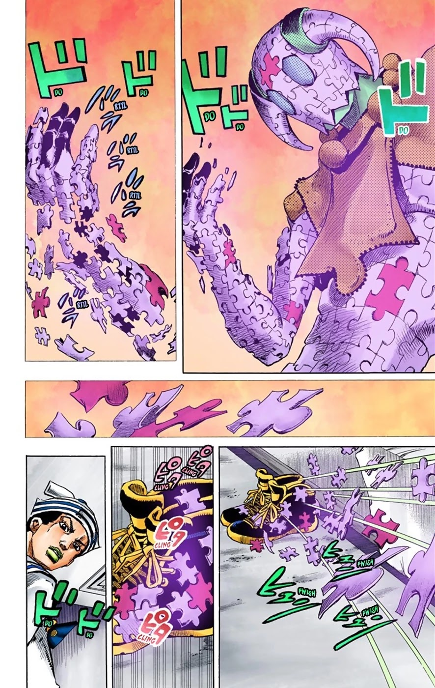 JoJo's Bizarre Adventure Part 8 - JoJolion (Official Colored) Chapter 30 page 21 - Chapter 30: King Nothing