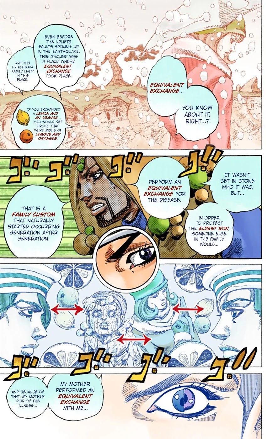 JoJo's Bizarre Adventure Part 8 - JoJolion (Official Colored) Chapter 30 page 29 - Chapter 30: King Nothing