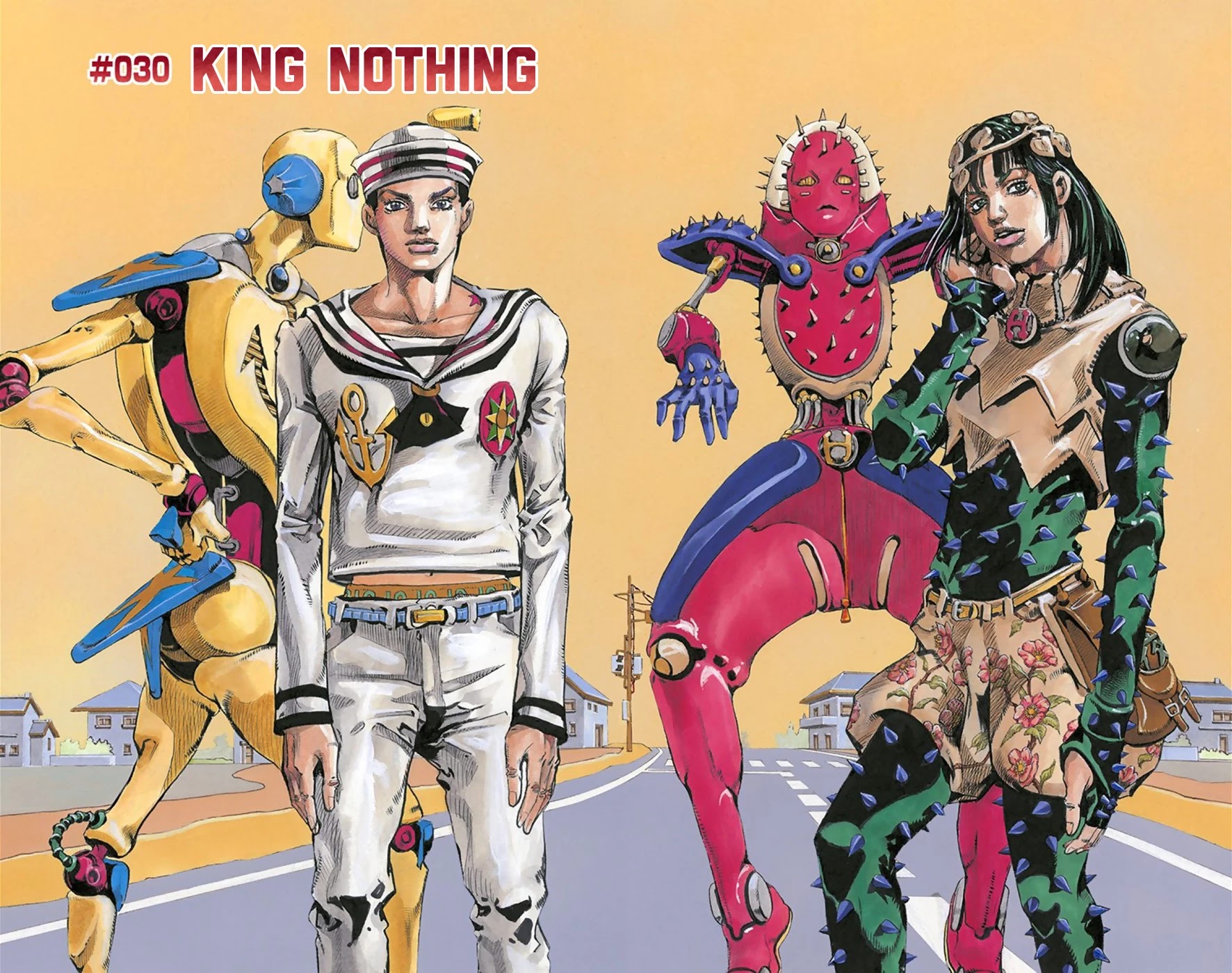 JoJo's Bizarre Adventure Part 8 - JoJolion (Official Colored) Chapter 30 page 3 - Chapter 30: King Nothing
