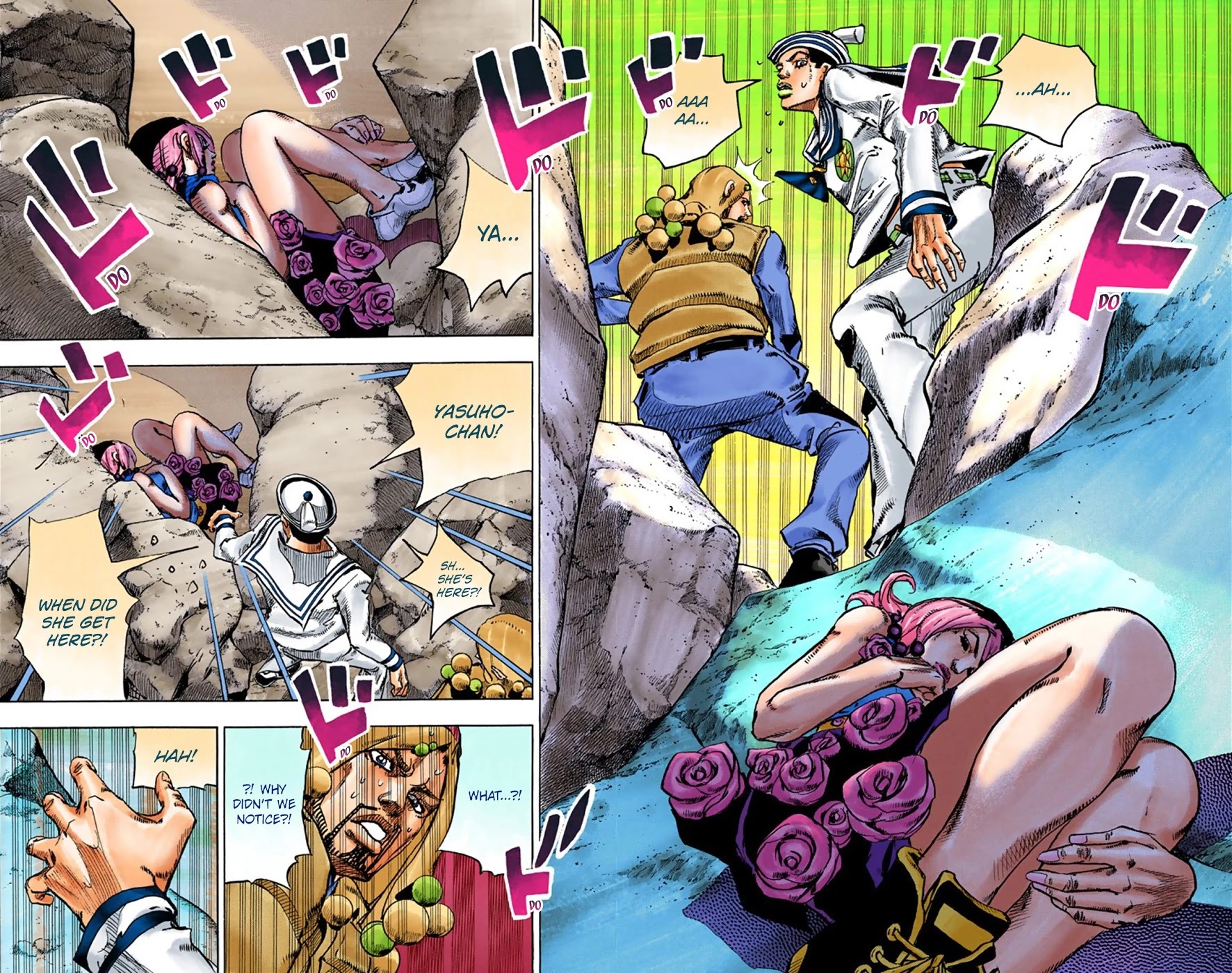 JoJo's Bizarre Adventure Part 8 - JoJolion (Official Colored) Chapter 30 page 34 - Chapter 30: King Nothing