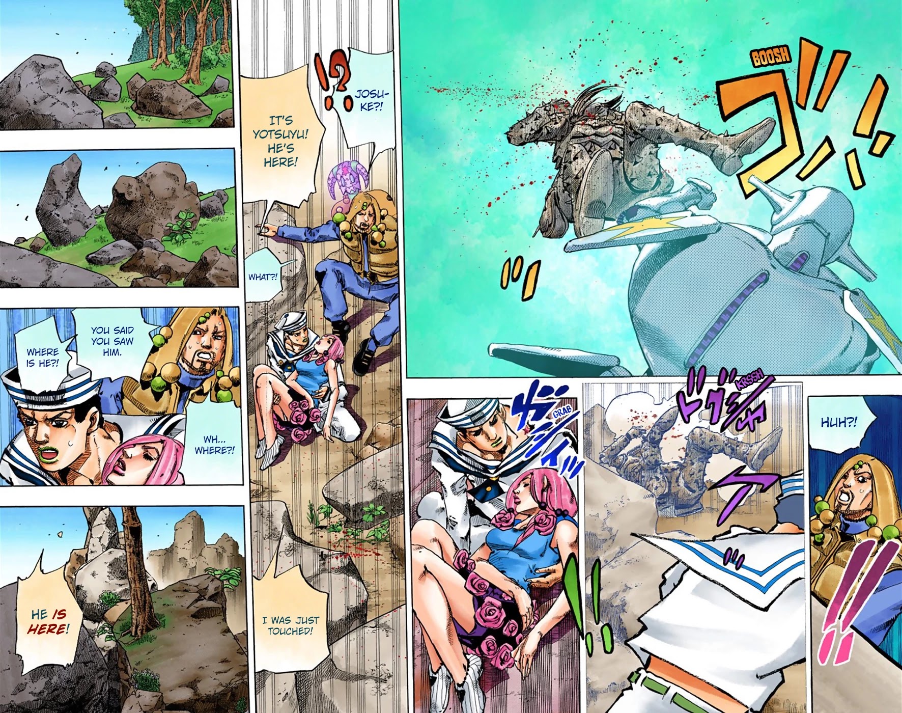 JoJo's Bizarre Adventure Part 8 - JoJolion (Official Colored) Chapter 30 page 37 - Chapter 30: King Nothing