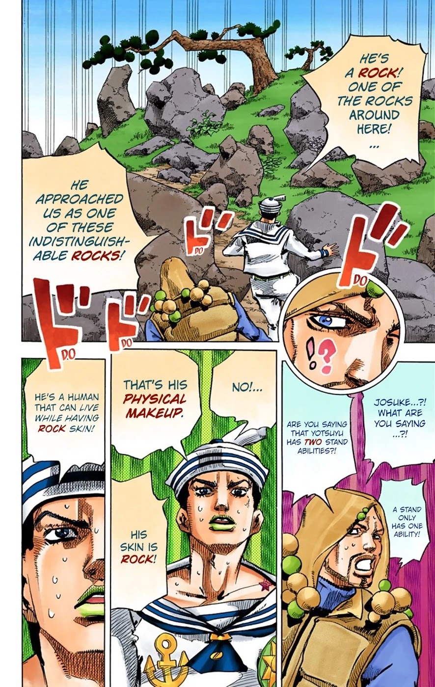 JoJo's Bizarre Adventure Part 8 - JoJolion (Official Colored) Chapter 30 page 38 - Chapter 30: King Nothing