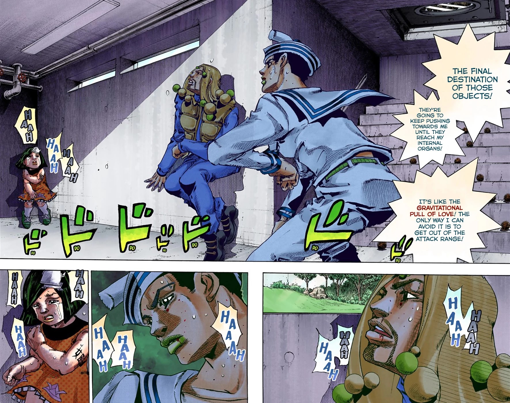 JoJo's Bizarre Adventure Part 8 - JoJolion (Official Colored) Chapter 30 page 4 - Chapter 30: King Nothing