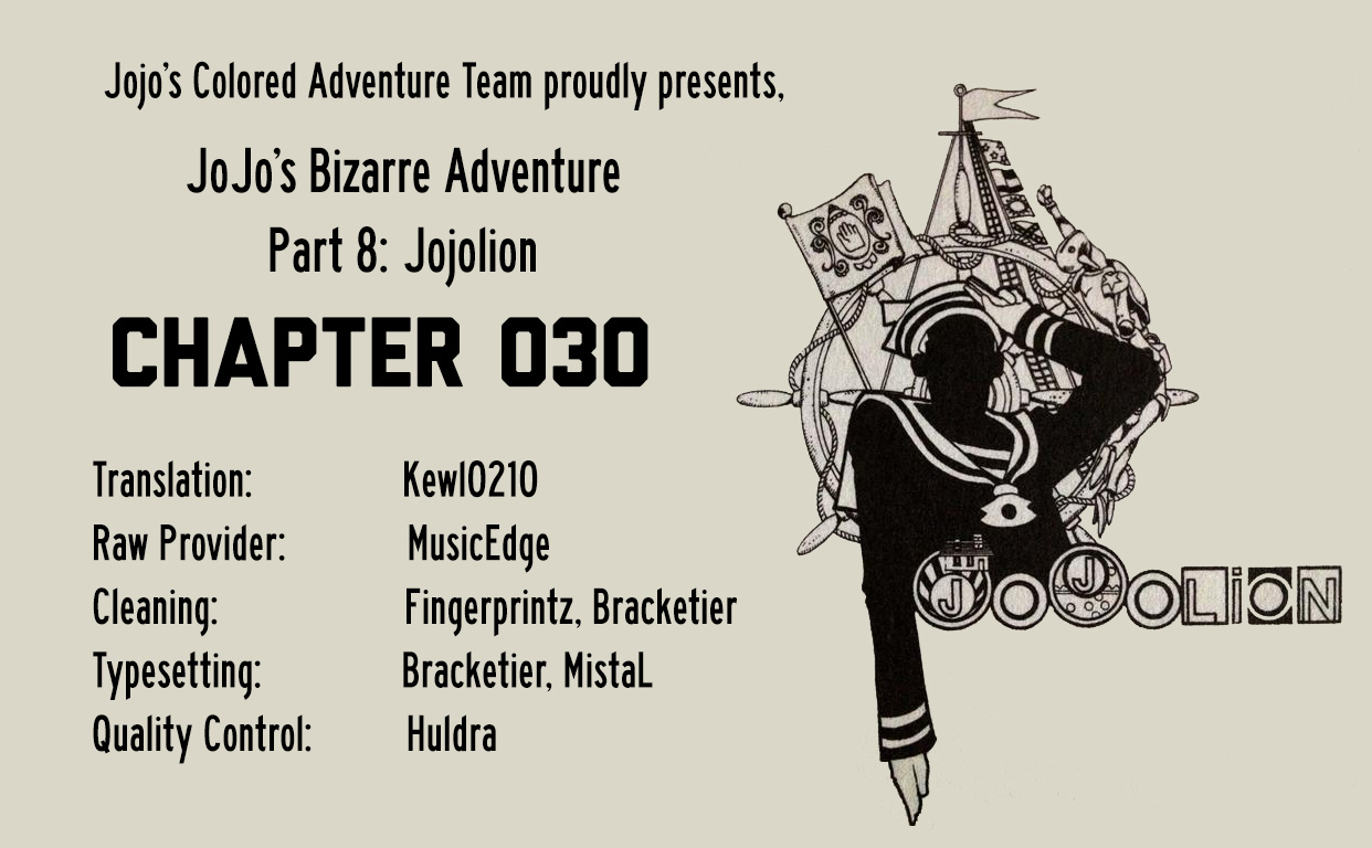 JoJo's Bizarre Adventure Part 8 - JoJolion (Official Colored) Chapter 30 page 42 - Chapter 30: King Nothing