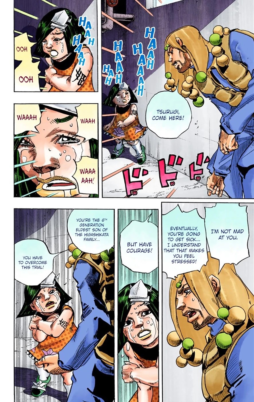 JoJo's Bizarre Adventure Part 8 - JoJolion (Official Colored) Chapter 30 page 5 - Chapter 30: King Nothing