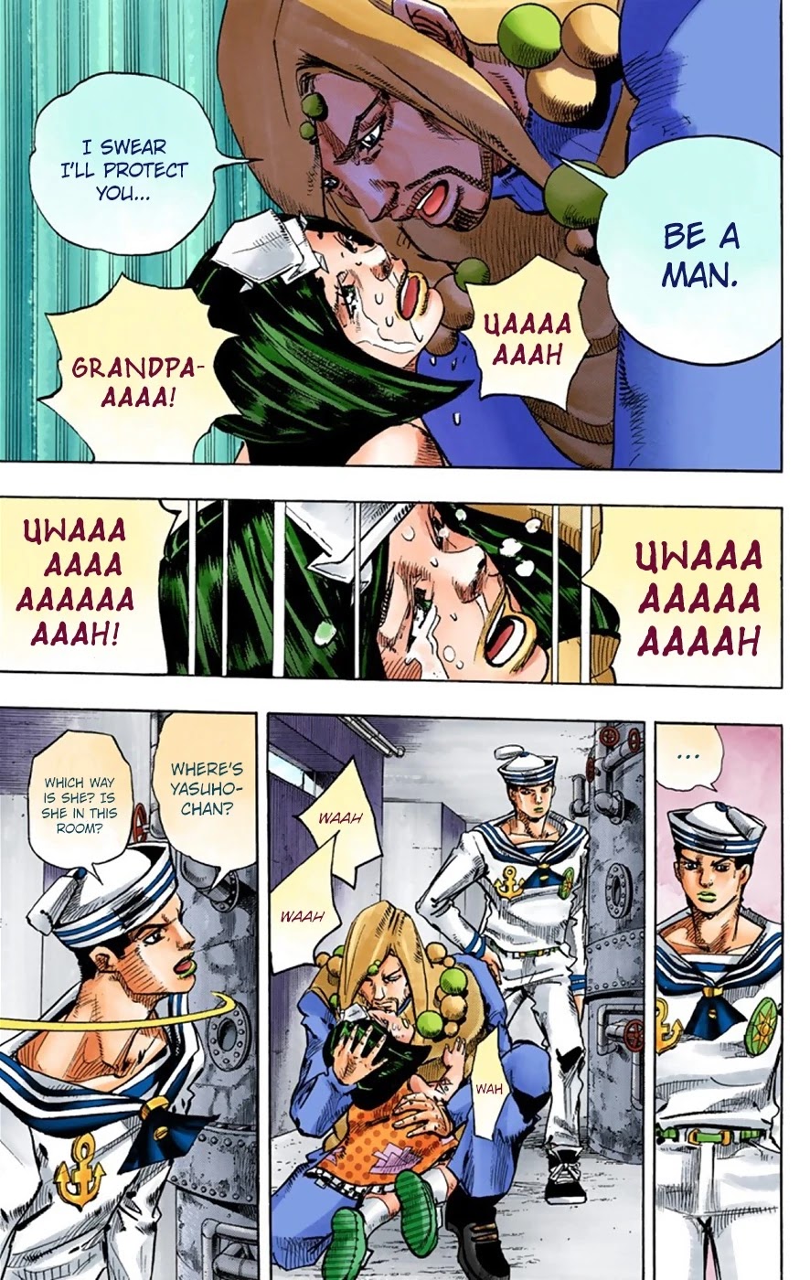JoJo's Bizarre Adventure Part 8 - JoJolion (Official Colored) Chapter 30 page 6 - Chapter 30: King Nothing