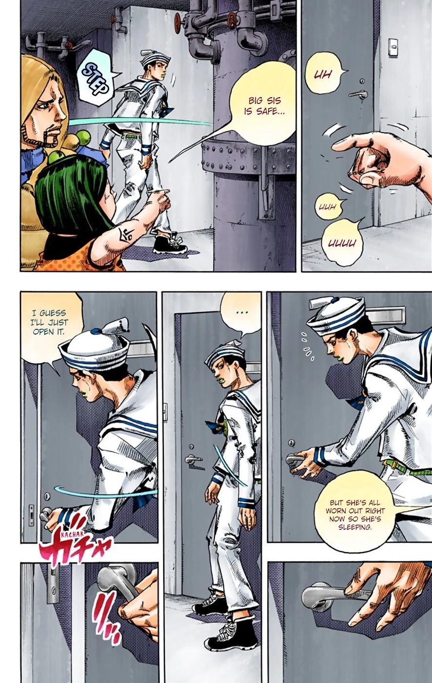 JoJo's Bizarre Adventure Part 8 - JoJolion (Official Colored) Chapter 30 page 7 - Chapter 30: King Nothing