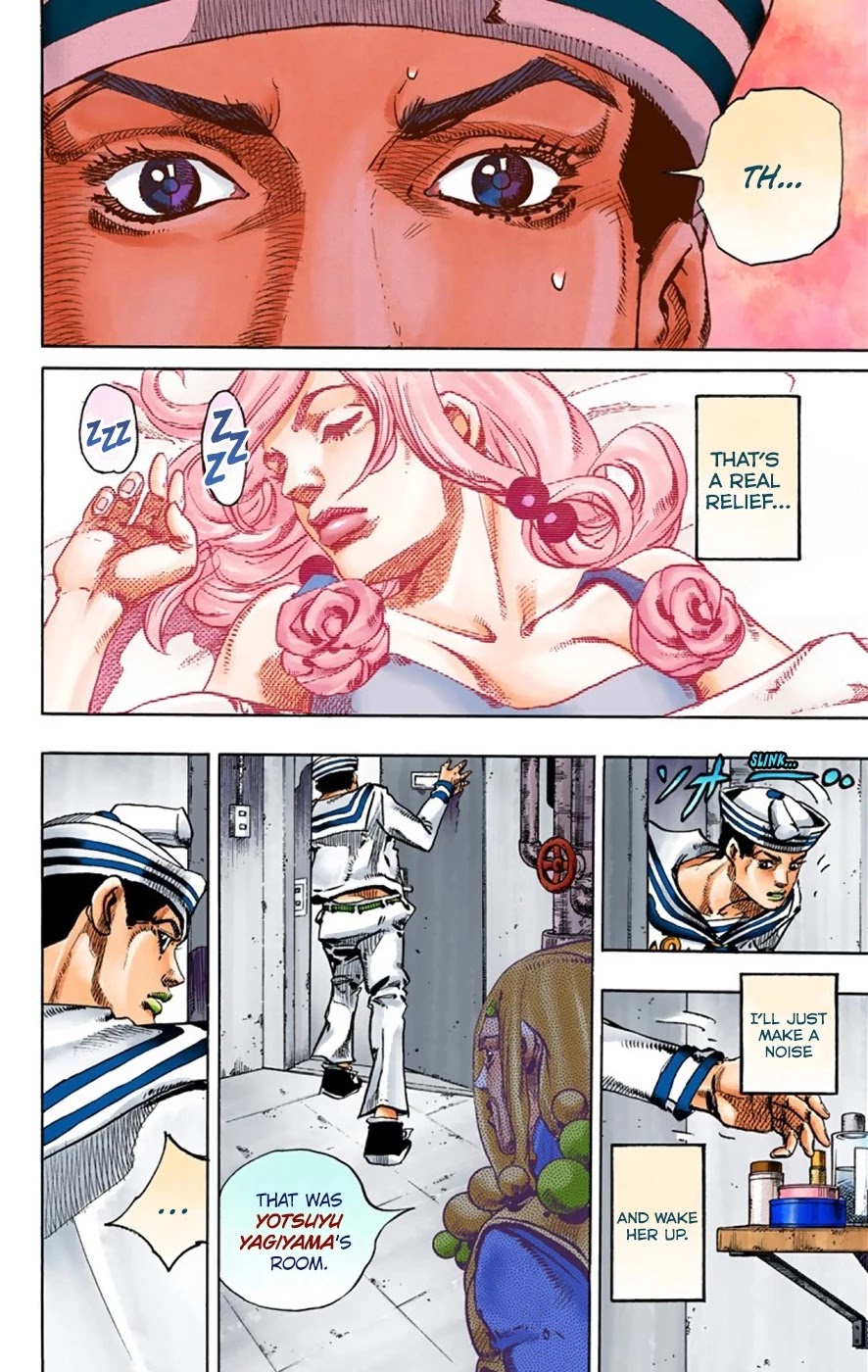 JoJo's Bizarre Adventure Part 8 - JoJolion (Official Colored) Chapter 30 page 9 - Chapter 30: King Nothing