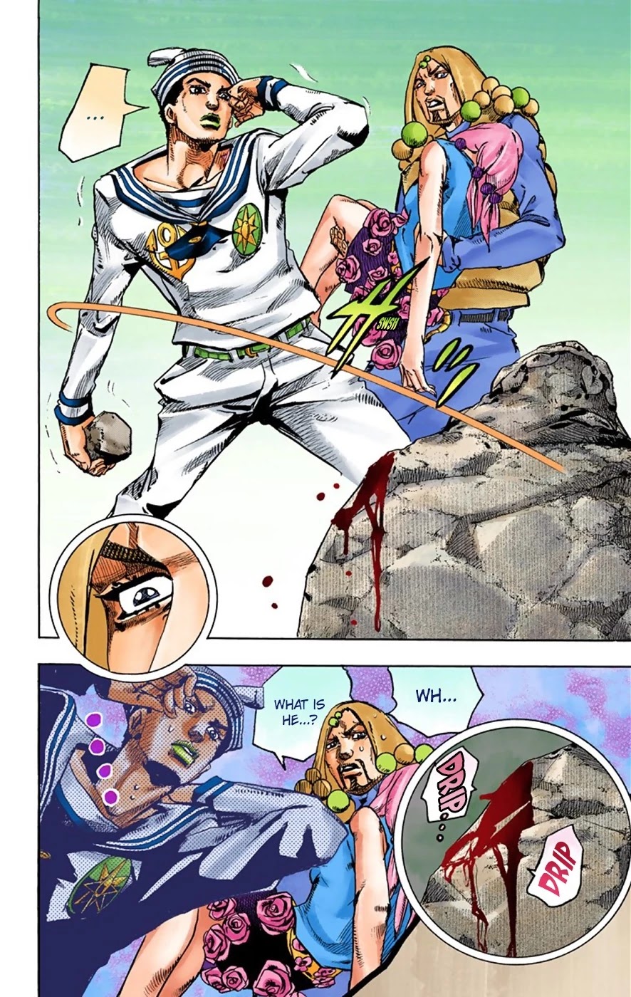 JoJo's Bizarre Adventure Part 8 - JoJolion (Official Colored) Chapter 31 page 20 - Chapter 31: "I am a Rock" Part 1