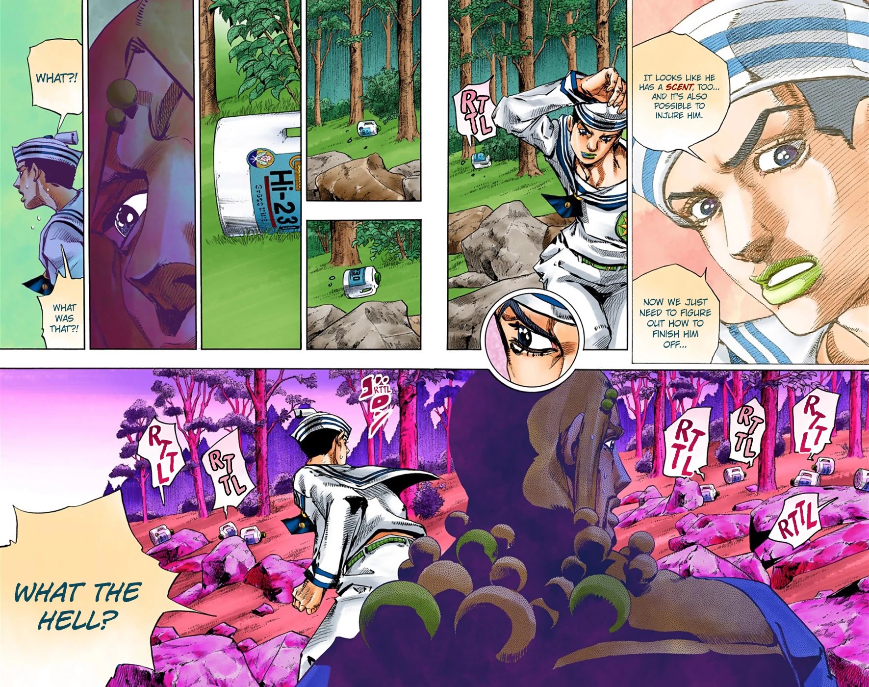 JoJo's Bizarre Adventure Part 8 - JoJolion (Official Colored) Chapter 31 page 22 - Chapter 31: "I am a Rock" Part 1