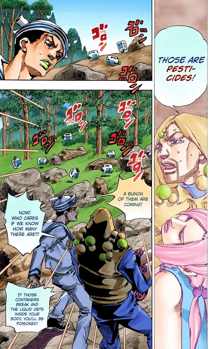 JoJo's Bizarre Adventure Part 8 - JoJolion (Official Colored) Chapter 31 page 24 - Chapter 31: "I am a Rock" Part 1