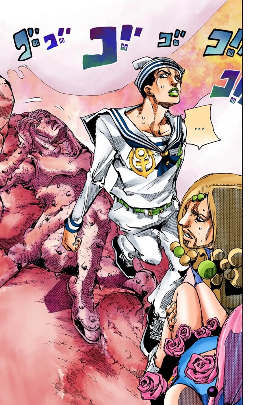 JoJo's Bizarre Adventure Part 8 - JoJolion (Official Colored) Chapter 31 page 26 - Chapter 31: "I am a Rock" Part 1