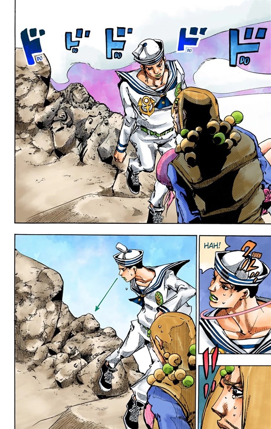JoJo's Bizarre Adventure Part 8 - JoJolion (Official Colored) Chapter 31 page 27 - Chapter 31: "I am a Rock" Part 1
