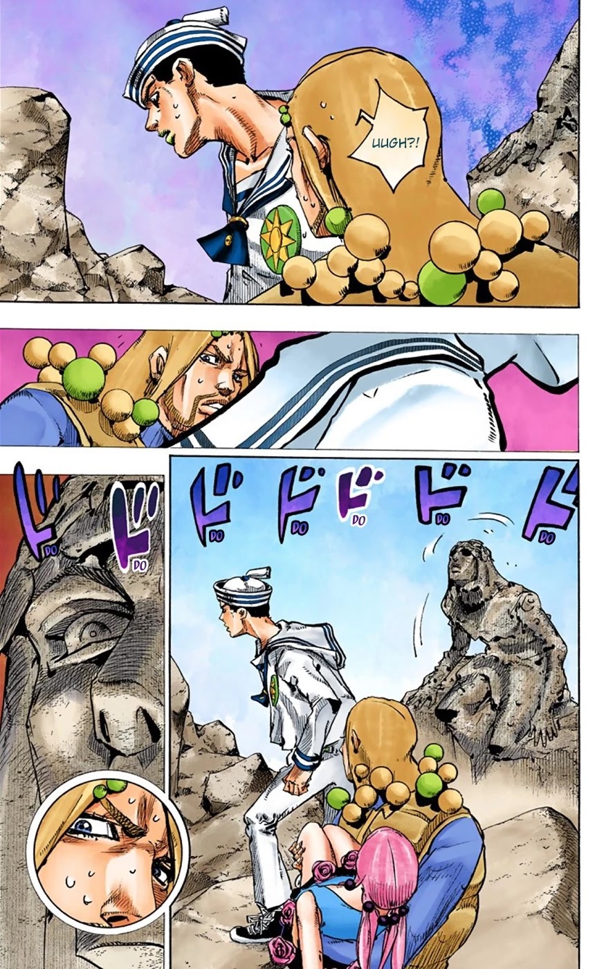 JoJo's Bizarre Adventure Part 8 - JoJolion (Official Colored) Chapter 31 page 28 - Chapter 31: "I am a Rock" Part 1