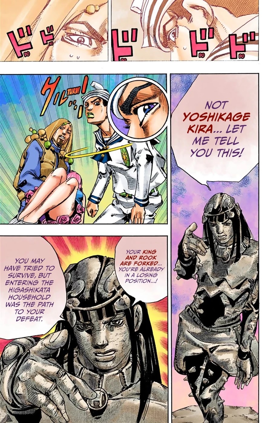JoJo's Bizarre Adventure Part 8 - JoJolion (Official Colored) Chapter 31 page 30 - Chapter 31: "I am a Rock" Part 1