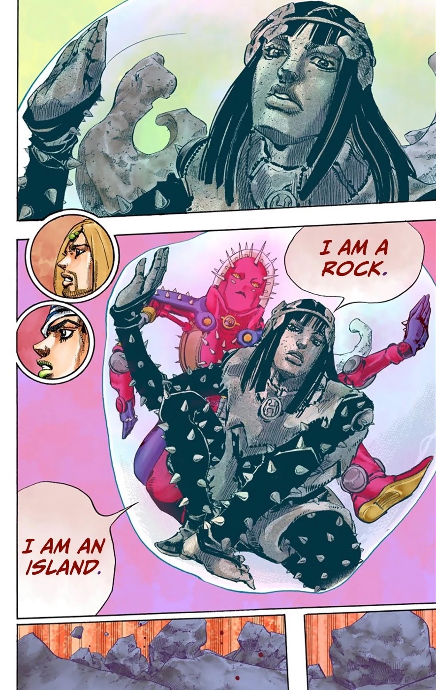 JoJo's Bizarre Adventure Part 8 - JoJolion (Official Colored) Chapter 31 page 41 - Chapter 31: "I am a Rock" Part 1
