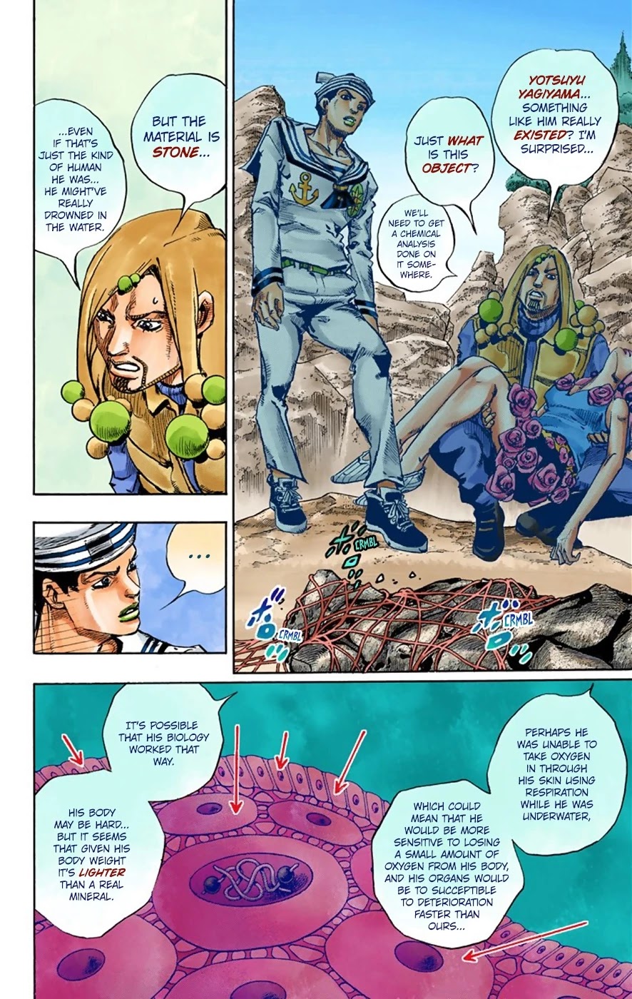 JoJo's Bizarre Adventure Part 8 - JoJolion (Official Colored) Chapter 32 page 29 - Chapter 32: "I am a Rock" Part 2