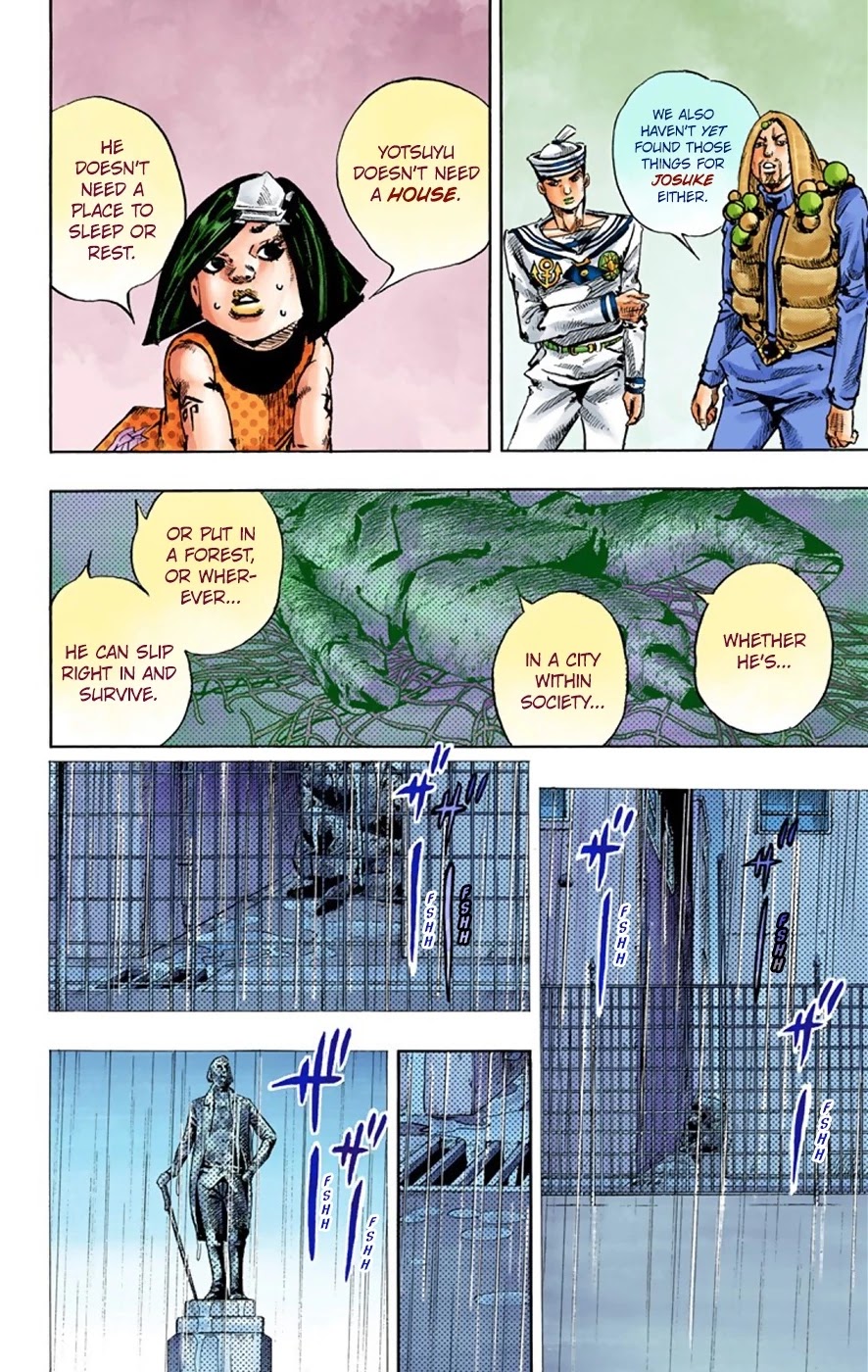 JoJo's Bizarre Adventure Part 8 - JoJolion (Official Colored) Chapter 32 page 32 - Chapter 32: "I am a Rock" Part 2