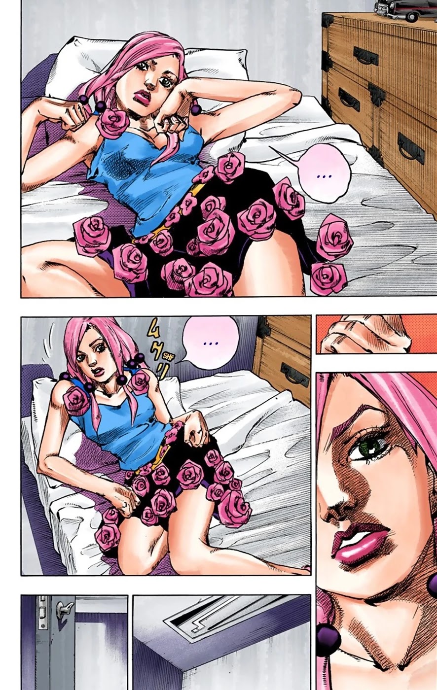 JoJo's Bizarre Adventure Part 8 - JoJolion (Official Colored) Chapter 32 page 42 - Chapter 32: "I am a Rock" Part 2